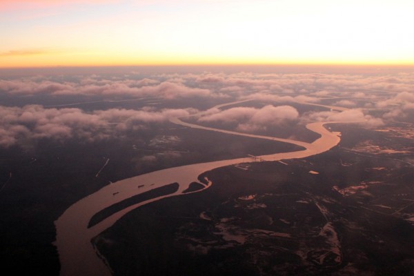 Entardecer no Delta do Tigre - Argentina/ Foto Maxhblanchet