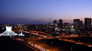 Brasília - vista noturna