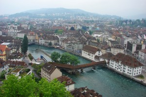 Lucerne vista do alto da torre- by Raul Lopes