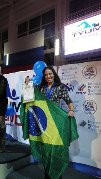 Maria Luisa Lozano - Nadadora brasileira 