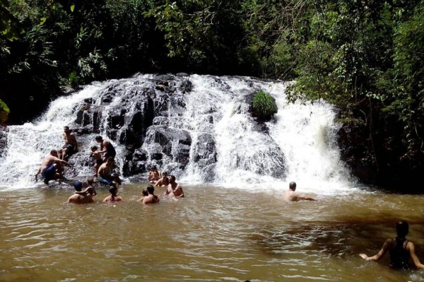 1ª Cachoeira do Pitoco - Chapecó / SC Foto Adailce Prestes