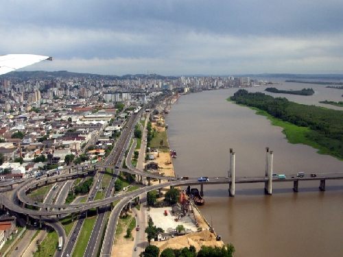 Porto Alegre- vista áerea
